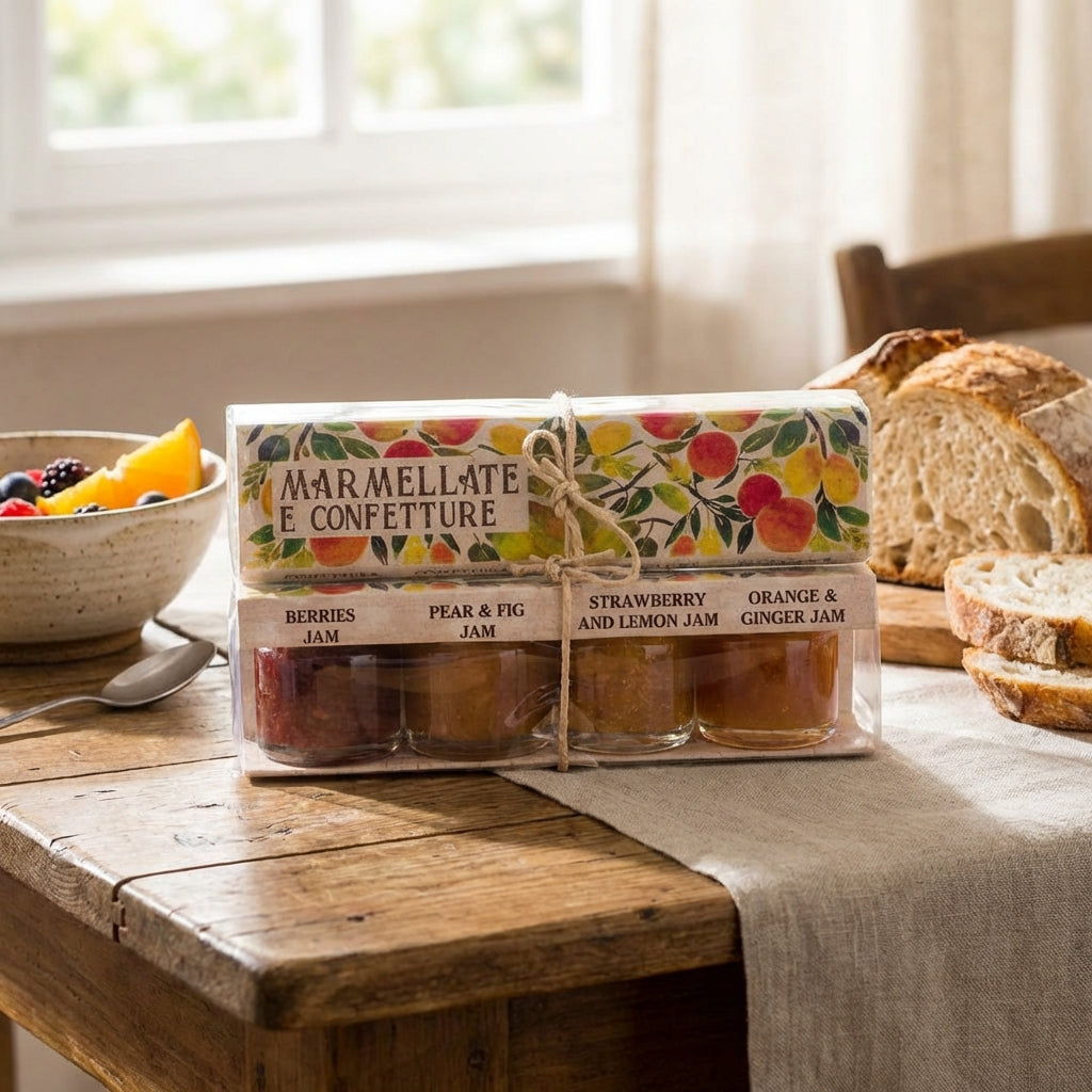 Artigiani dei Sapori, 4 Pack, Marmalade Jam Set, each 1.3oz (36g)