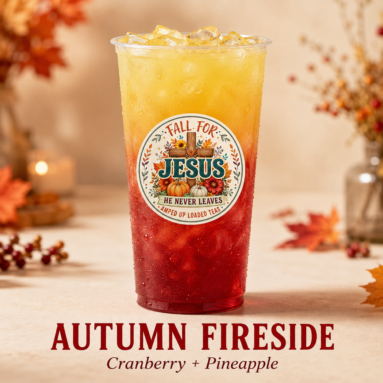 AUTUMN FIRESIDE Loaded Tea Dry Mix