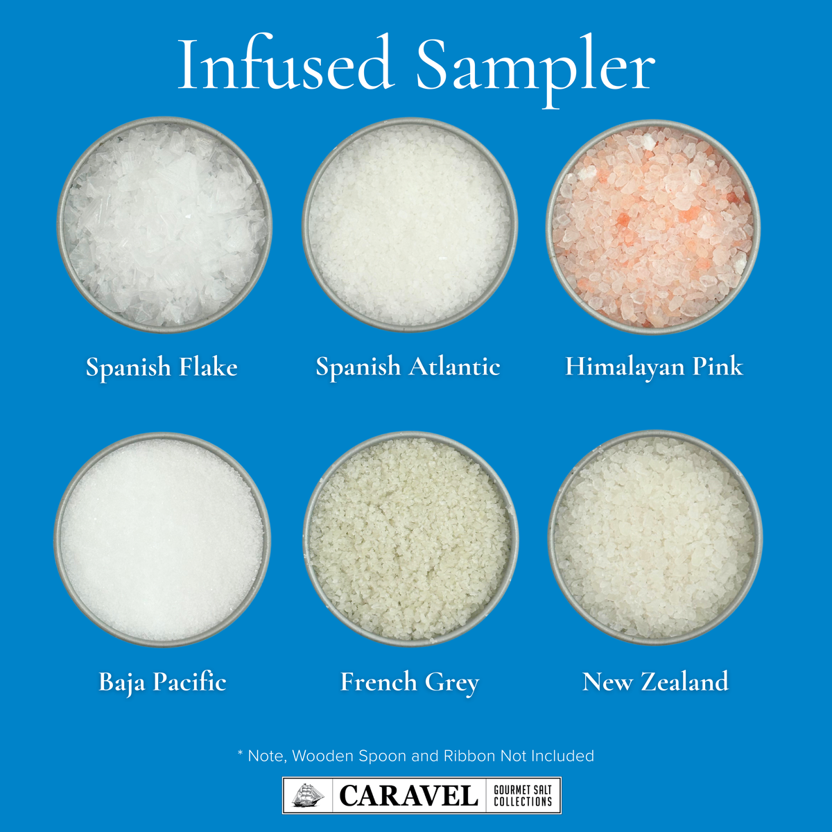 Gourmet Natural Sea Salt Sampler