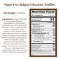 Andy Anand Sugar-Free Belgian Chocolate Truffles, 25 pc – Handmade Assortments, Stevia Sweetened, Diabetic-Friendly, Birthday & Holiday