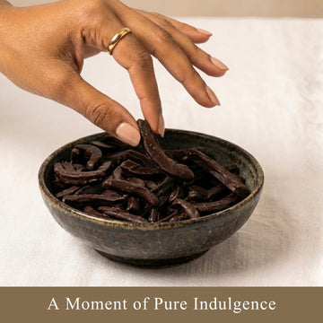 Andy Anand Dark Chocolate Covered Fresh Ginger, 1 lb – Belgian Dark Chocolate, Bold Sweet & Spicy Flavor, Gourmet Handcrafted Holiday Gift