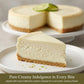 Andy Anand Sugar-Free Key Lime Cheesecake, 9-Inch, 2 lb – No Sugar Added, Diabetic-Friendly, Real California Cream Cheese, Holiday Gift Box