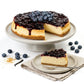 Andy Anand Sugar-Free & Gluten-Free Blueberry Cheesecake, 9-Inch – Diabetic-Friendly, Cream Cheese, No Preservatives, Birthday Gift Box