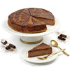 Andy Anand Chocolate Fudge Cheesecake, 9-Inch, 2 lb – Freshly Baked, Real California Cream Cheese, No Preservatives, Birthday & Holiday Gift