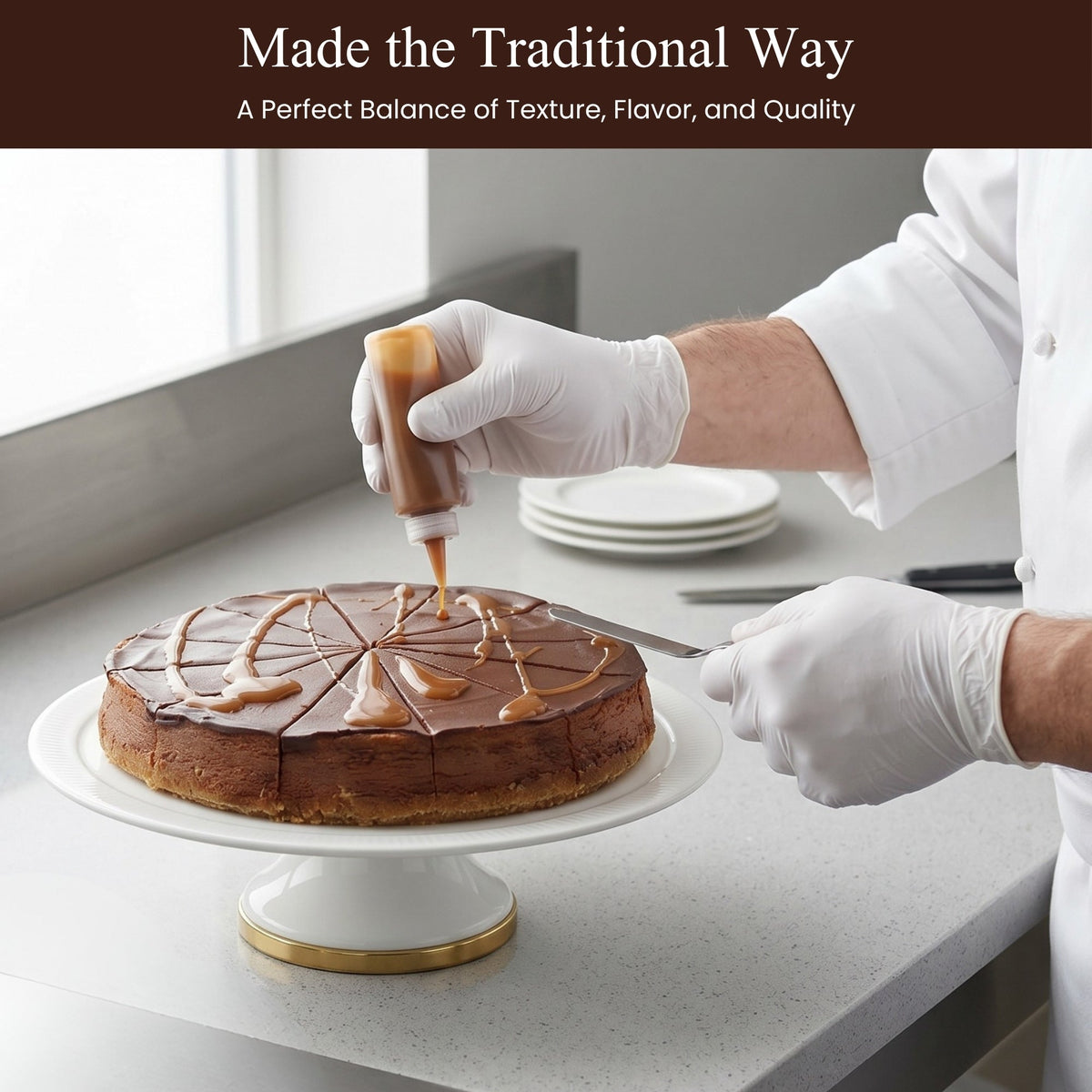 Andy Anand Sugar-Free Chocolate Fudge Cheesecake, 9-Inch, 2 lb – Diabetic-Friendly, NY-Style, Real Cocoa, No Preservatives, Birthday Gift