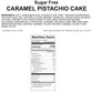 Andy Anand Deliciously Indulgent Sugar Free Caramel Pistachios Cake 9" - Experience the Richness - Amazing Decadent Cakes From Bakery (2.6 lbs)