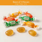 Andy Anand Sugar-Free Ginger Candy, 55 pc, 7 oz – Orange, Mango & Lemon Flavors, Made in Italy, Imported Keto & Diabetic-Friendly Gift Box