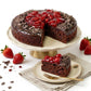 Andy Anand Sugar-Free Keto Chocolate Strawberry Cake, 9-Inch, 2 lb – Low-Carb, Delicious & Decadent, Diabetic-Friendly Birthday Gift Box