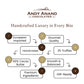 Andy Anand Gourmet Velvet Belgian Chocolate Bonbons Gift Box, 25 pc – Assorted Bon Bon Collection, European Craftsmanship, Birthday & Holiday Gift