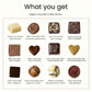 Andy Anand Gourmet Velvet Belgian Chocolate Bonbons Gift Box, 25 pc – Assorted Bon Bon Collection, European Craftsmanship, Birthday & Holiday Gift