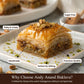 Andy Anand Sugar-Free Turkish Baklava, 26 pc, 8.8 oz – Pistachio, Walnut & Hazelnut, Flaky Phyllo, Diabetic-Friendly Birthday Gift Box