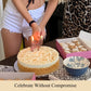 Andy Anand Sugar-Free Coconut Lemon Cake 2.8 Lb | Real Lemon Ganache & Shredded Coconut | Stevia Sweetened | Keto & Diabetic-Friendly | Freshly Baked to Order, Never Frozen