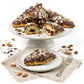Andy Anand Dark Chocolate Almond Croissant Cake, 10 pc, 2 lb – Hand-Baked, Buttery Flaky Pastry, Toasted Almonds, Gourmet Birthday Gift Box