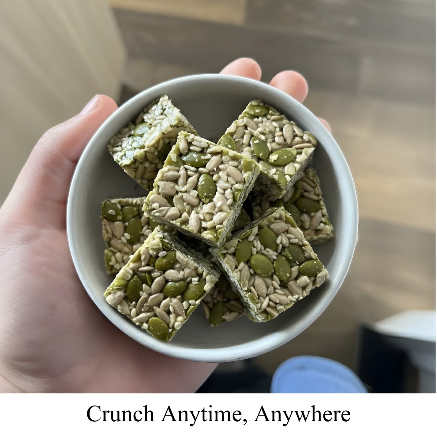 Andy Anand Sugar-Free 5-Seed Crunch Snack Packs, 14 ct, 7 oz – Sunflower, Pumpkin, Flax, Sesame & Hemp Seeds, Gluten-Free Keto Gift Box