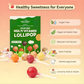 Andy Anand Sugar-Free Lollipops, 29 ct, 8.8 oz – Natural Fruit Flavors, Keto, Vegan, Gluten-Free & Dye-Free, Birthday & Holiday Gift Box