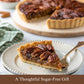 Andy Anand Sugar-Free Dark Chocolate Pecan Pie, 2 lb – Keto & Diabetic-Friendly, Real Toasted Pecans, Flaky Crust, Birthday & Holiday Gift