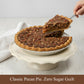 Andy Anand Sugar-Free Dark Chocolate Pecan Pie, 2 lb – Keto & Diabetic-Friendly, Real Toasted Pecans, Flaky Crust, Birthday & Holiday Gift