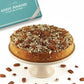 Andy Anand Sugar-Free Gluten-Free Caramel Pecan Cake, 9-Inch, 2.8 lb – Keto & Diabetic-Friendly, Natural Sweetener, Birthday Gift Box