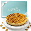 Andy Anand Sugar-Free Caramel Apple Cheesecake, 9-Inch, 2.8 lb – Cinnamon Apple, Keto & Diabetic-Friendly, California Cream Cheese Gift