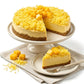 Andy Anand Mango Cheesecake, 9-Inch, 2 lb – Freshly Baked, Real California Cream Cheese, No Preservatives, Traditional Recipe, Birthday Gift