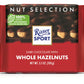 Ritter Sport Chocolate Bars With Nuts (Dark Chocolate With Hazelnuts, 3.5 Ounce (Pack Of 10))