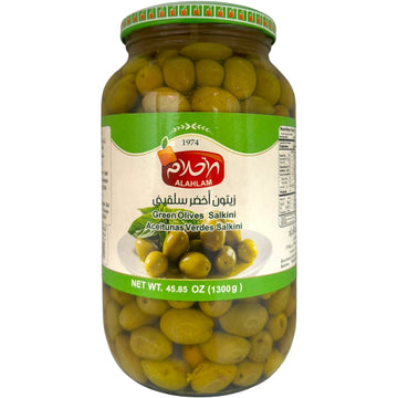 Alahlam Green Salkini Olives