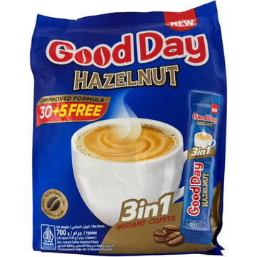 Good Day Premium Hazelnut Coffee – 100% Arabica Beans