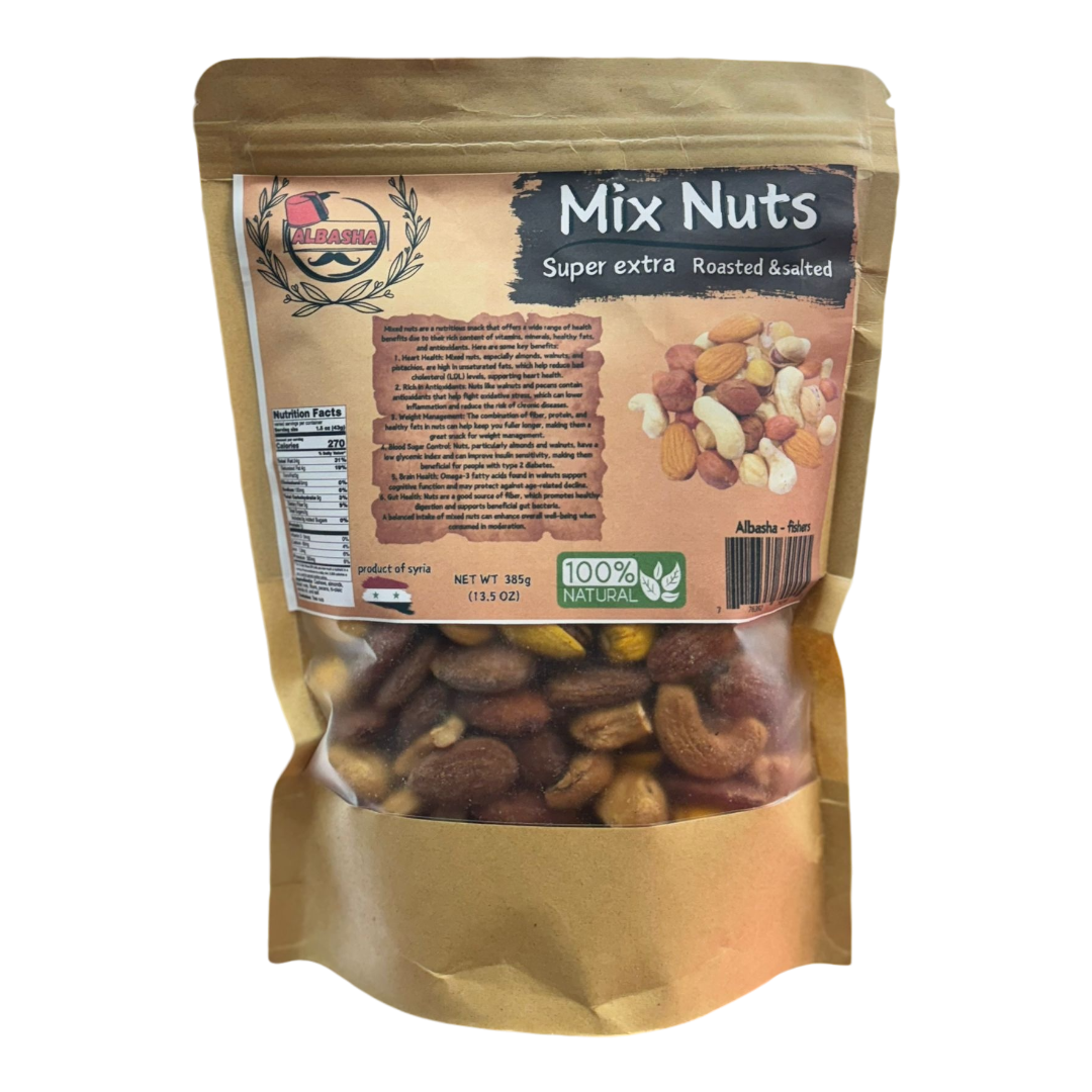 Premium Mixed Nuts Blend – Almonds, Cashews, Walnuts & Pecans