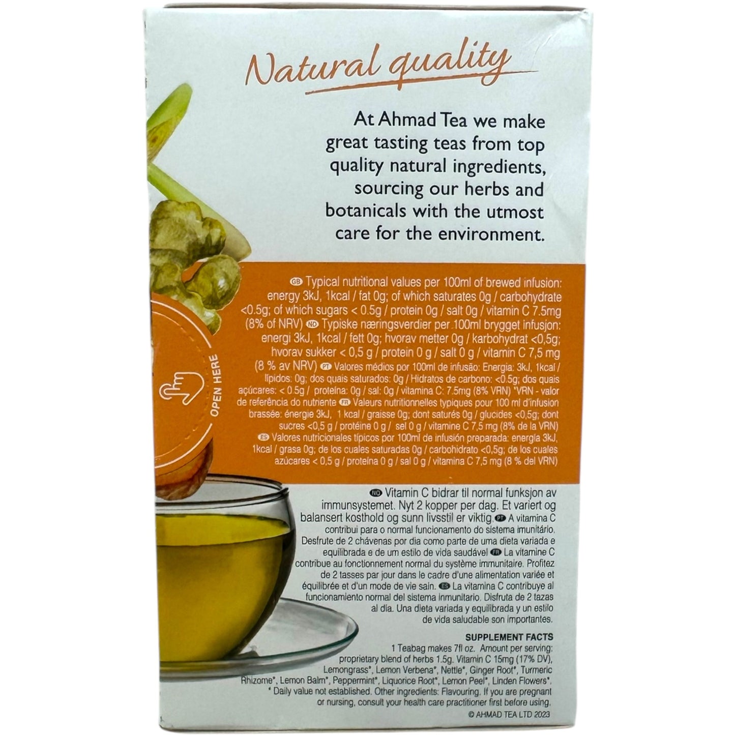 Ahmad Tea Immune Boosting Herbal Tea