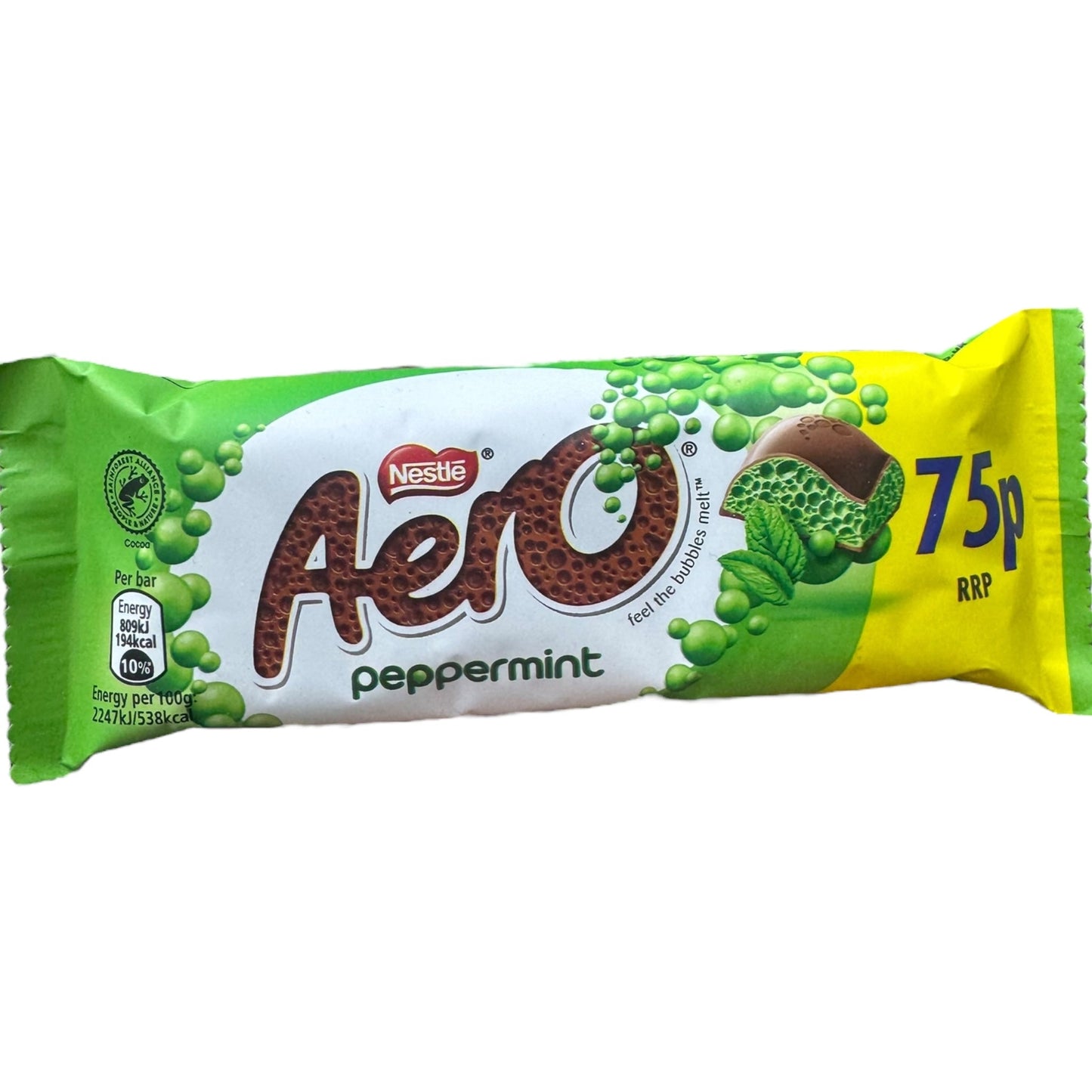 Nestle Aero Peppermint Chocolate Bar