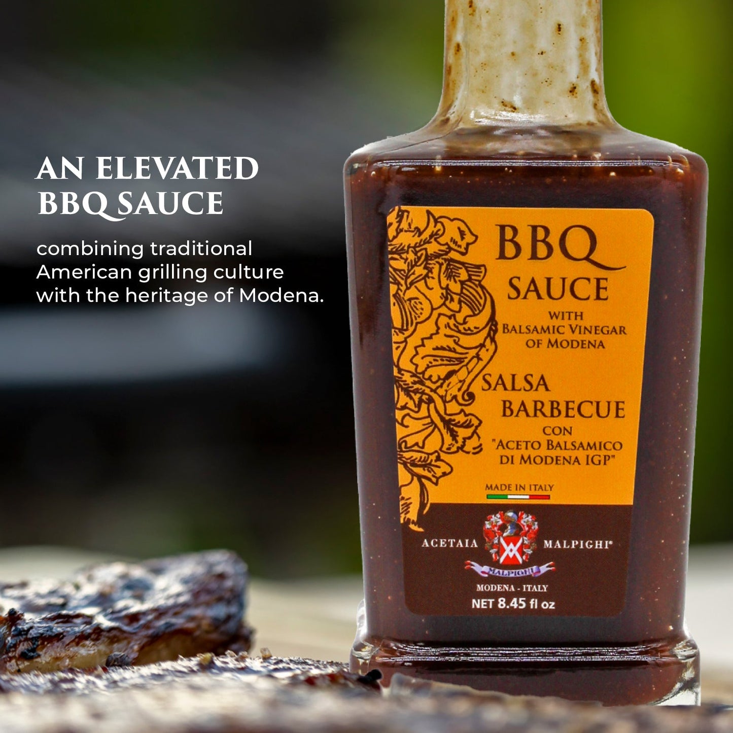 Aged Balsamic Steak Sauce — with 25-30 Year Balsamic Vinegar of Modena