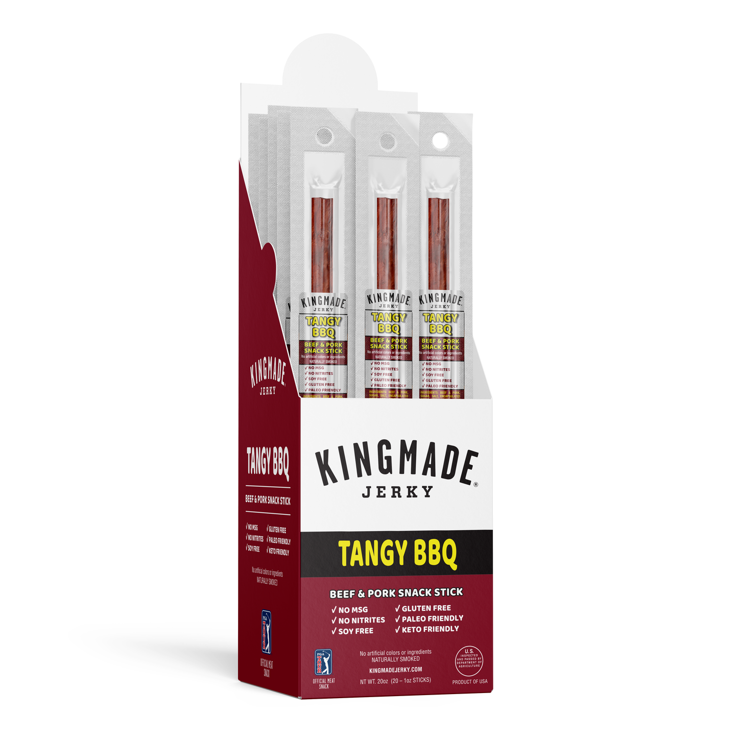 Tangy BBQ Flavor Snack Sticks - 20 count