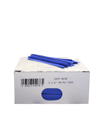 Bag Ties, Paper, 3.5", 2000 Count