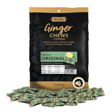 Balis Best Original Ginger Chews Bulk Bag