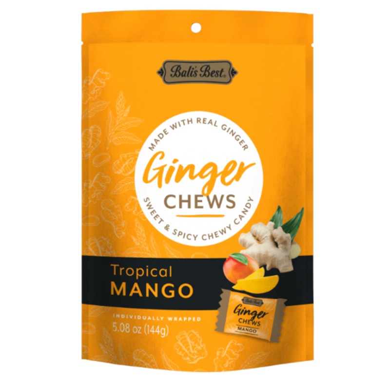 Balis Best Mango Ginger Chews 5.08 oz