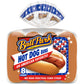 Ball Park White Hot Dog Buns, 8 Count, Hot Dog Buns, 14 Oz Bag