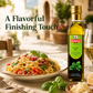 Basso 1904 Basil Infused Extra Virgin Olive Oil – Italian Finishing Oil – 8.5 fl oz (250 ml)
