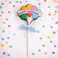 Happy Birthday Balloon Lolly - 10 Inch Stick -