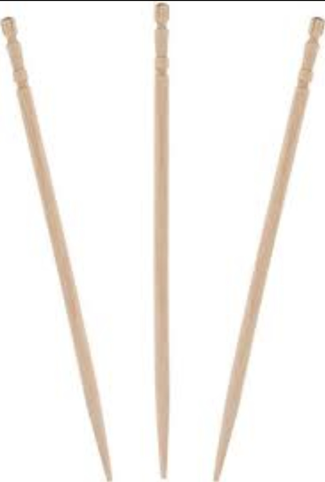 10000 Qty BiteMyWood Birchwood Single Point Toothpicks In Cardboard Sleeve SP1