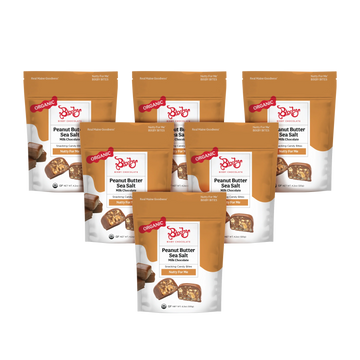 Nutty For Me Bixby Bites: Milk Chocolate + Crunchy Peanut Butter + Maine Sea Salt