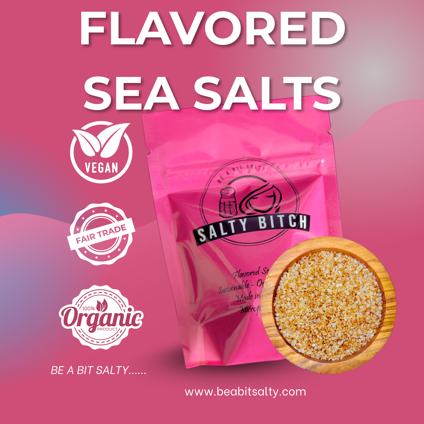 The BBQ Badass Set - 3pk Flavored Sea Salt