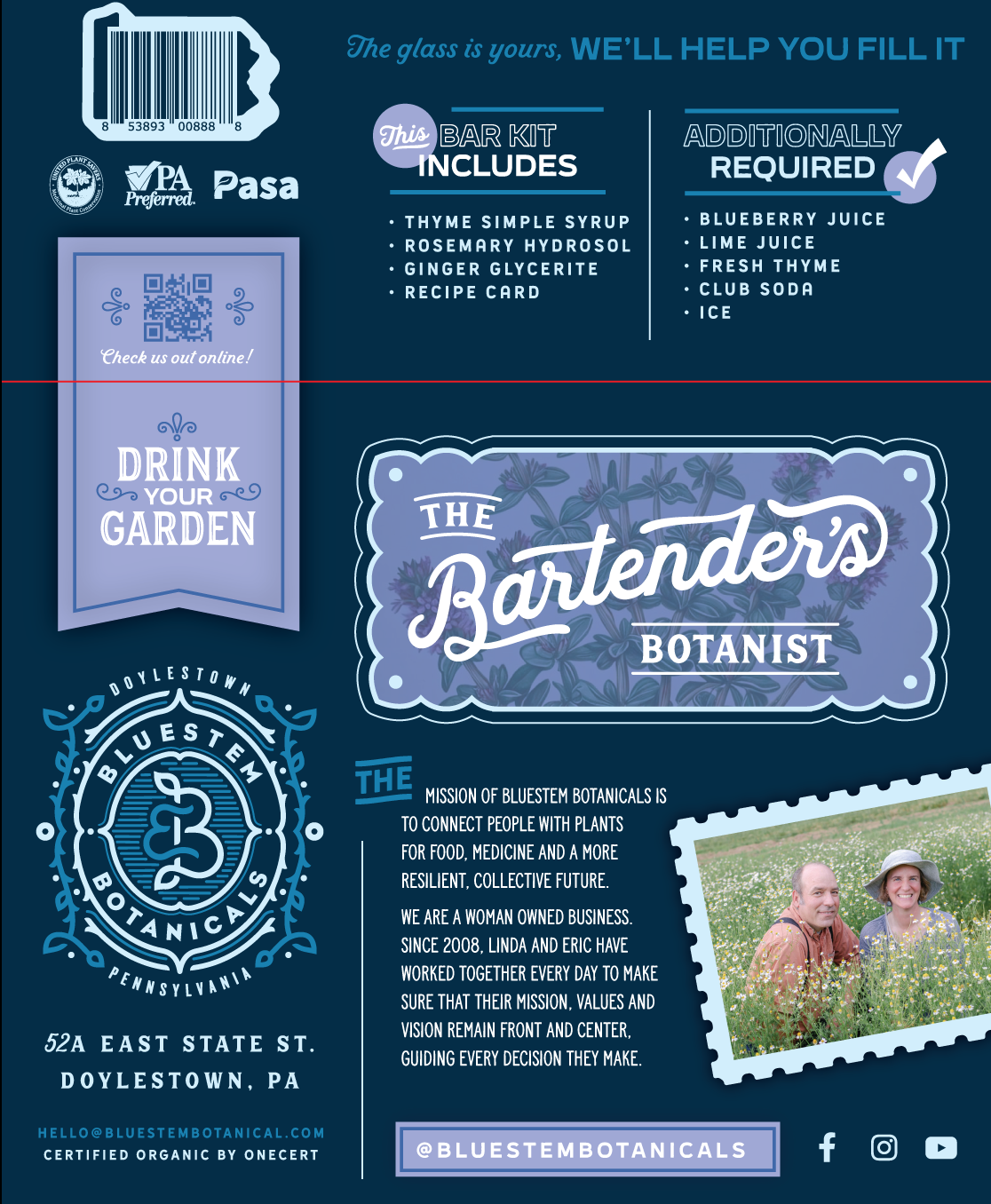 No Thyme for the Blues – 0 ABV Mocktail Kit (organic)