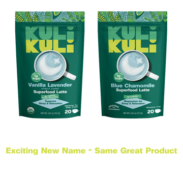 Blue Chamomile Superfood Latte