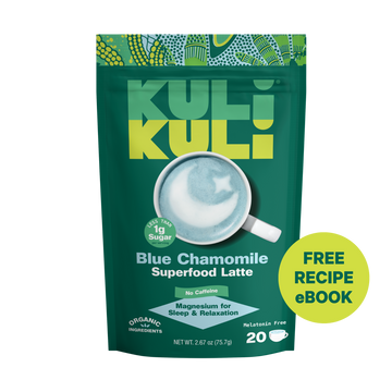 Blue Chamomile Superfood Latte