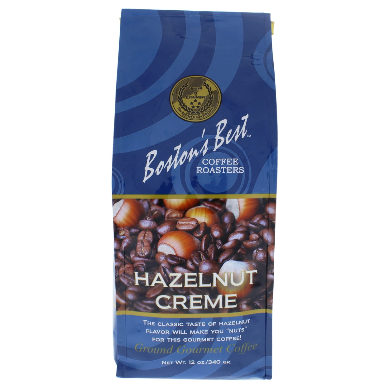 Hazelnut Creme Ground Gourmet Coffee By Bostons Best For - 12 Oz Coffee
