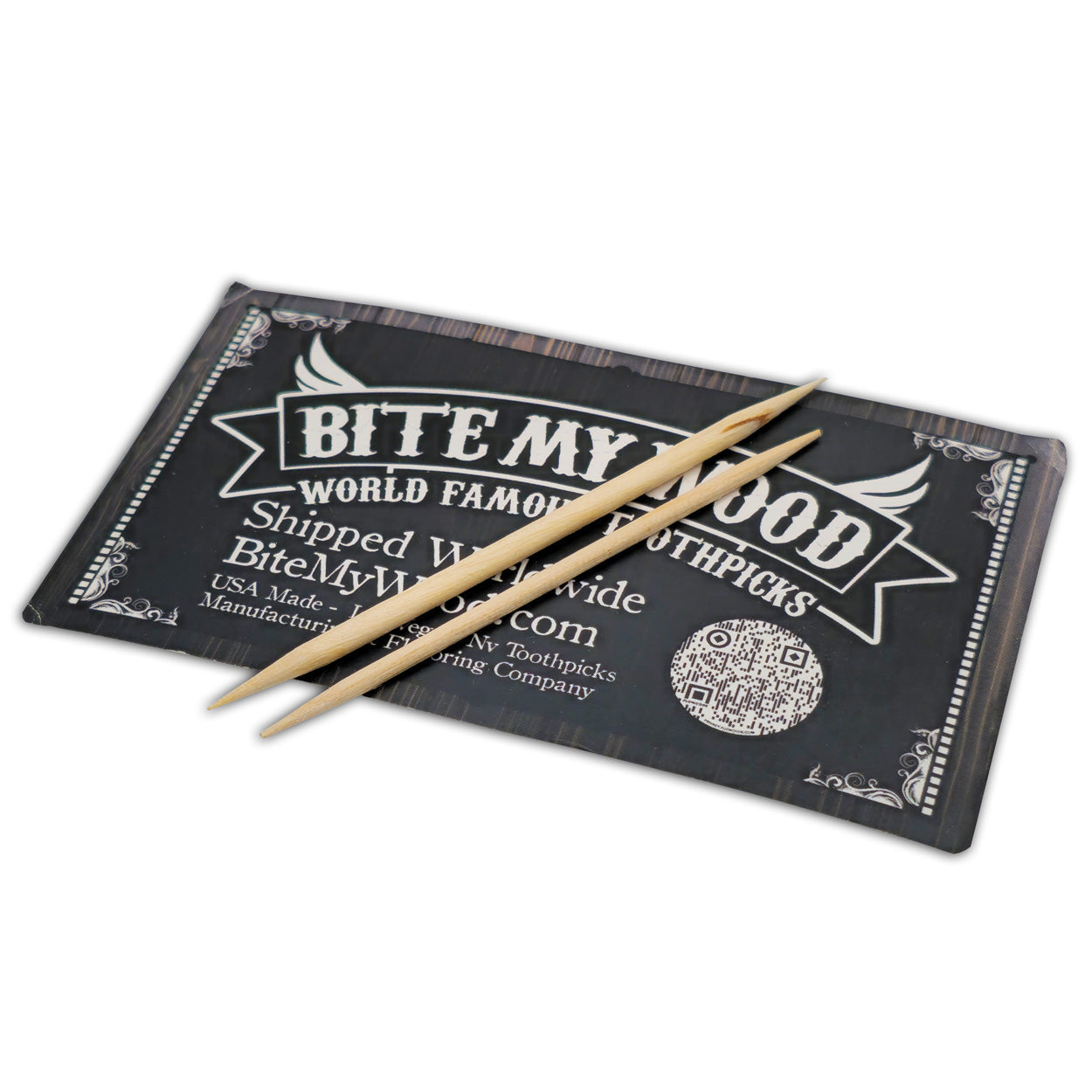 32000 Qty Double Point Oversized DP2 Toothpicks In Master Case Cardboard Box 20x1600