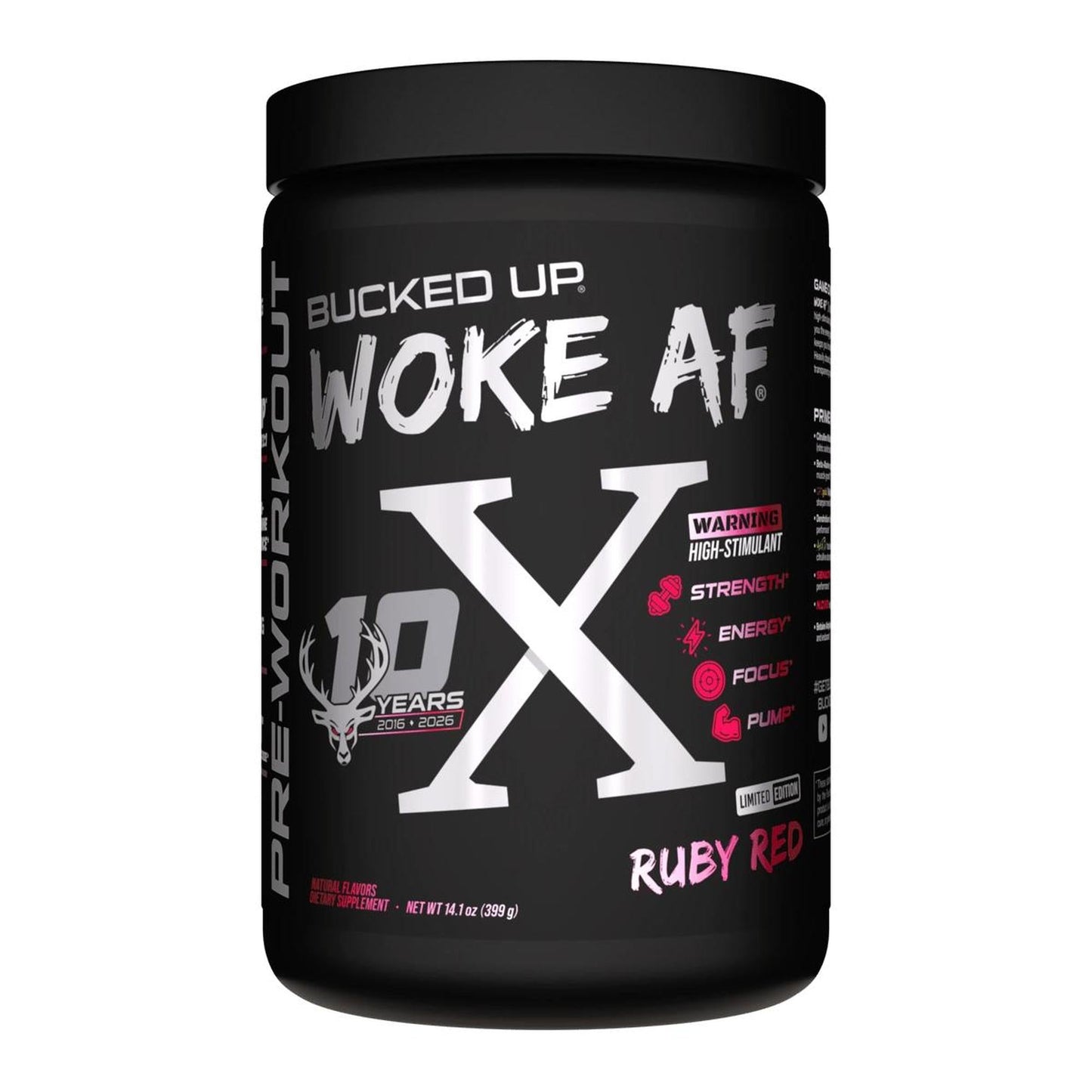 Bucked Up Woke AF Anniversary X Pre-Workout