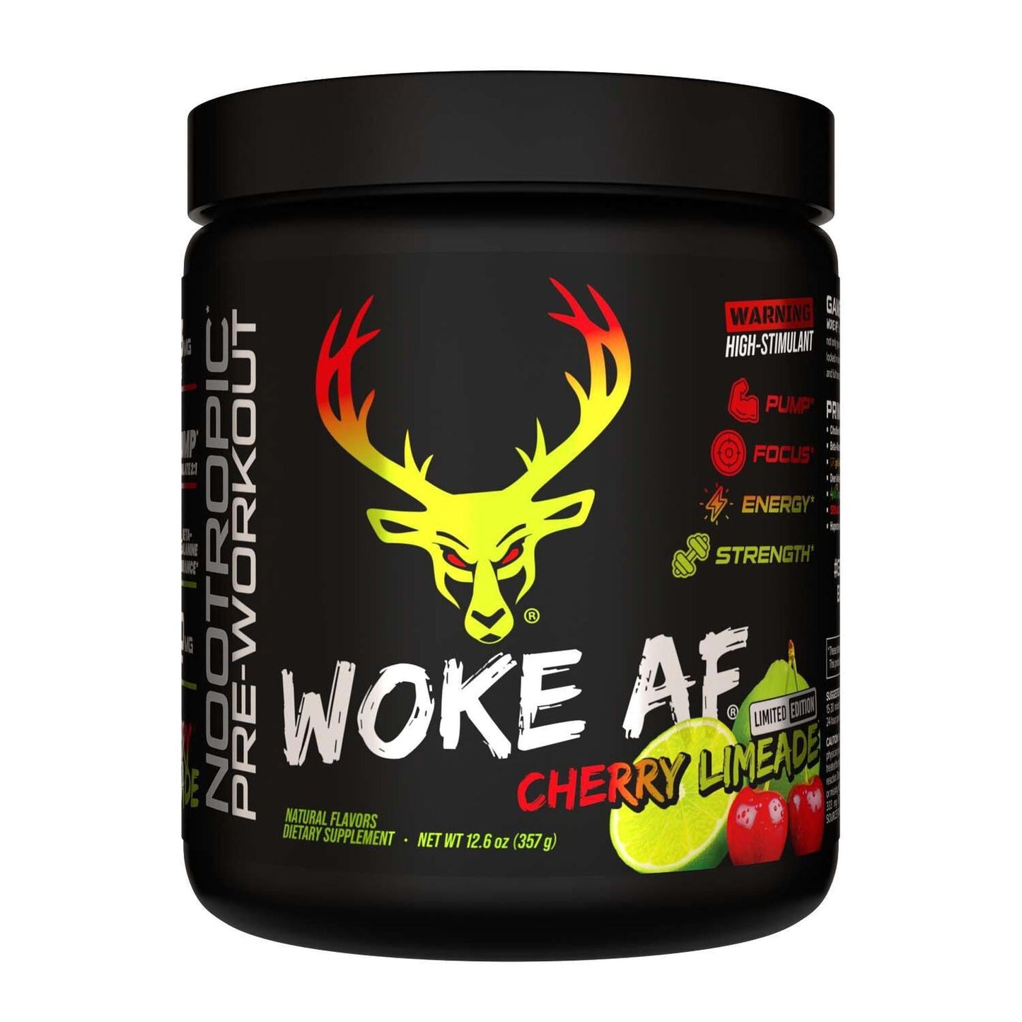 Bucked Up Woke AF High-Stimulant Pre-Workout