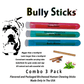 Bully Stick 4" - Revolutionary All Natural Birchwood Flavored Human Chewing Sticks | BiteMyWood