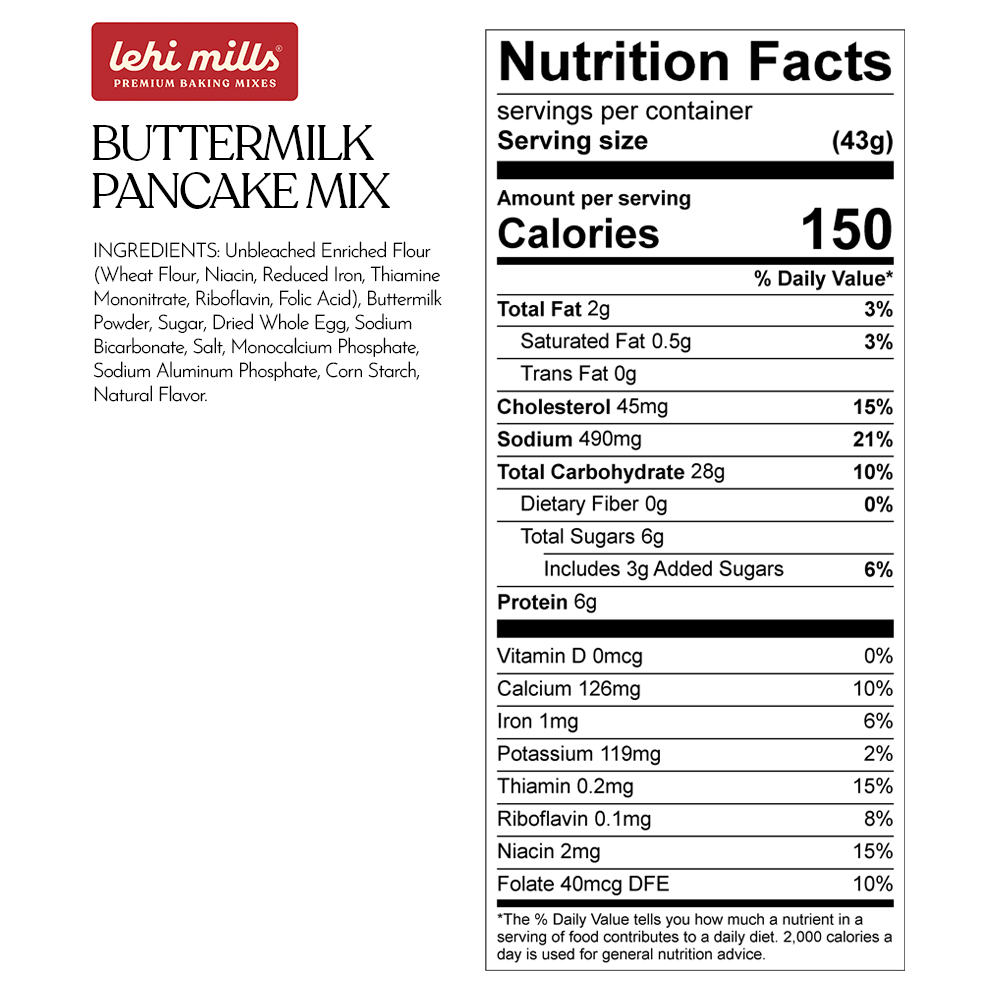 Buttermilk Pancake Mix